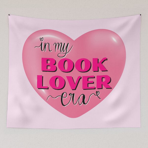 Item preview, in my book lover era pink heart designed and sold by mariahmoniquedesign.