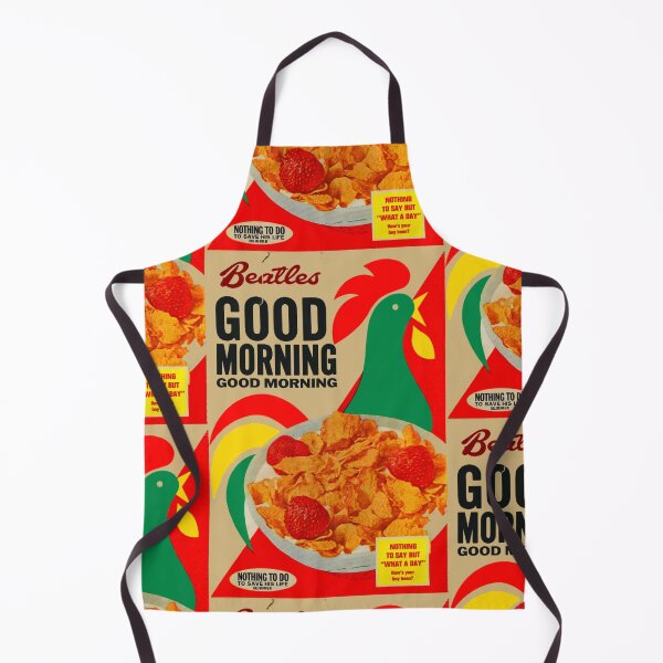 Item preview, Good Morning, Good Morning cornflakes packet - SGT l Pepper Beatle lyric pop art designed and sold by Kludoman.