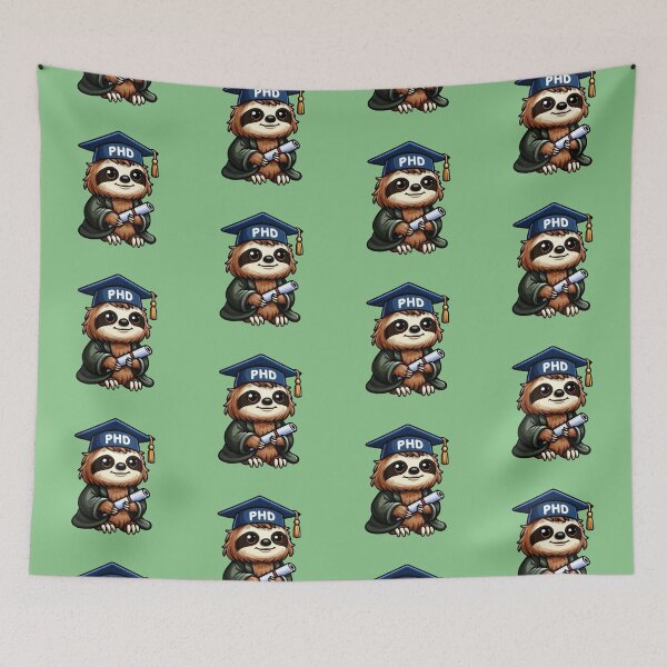 Item preview, PHD Sloth  designed and sold by ProteinBuddies.