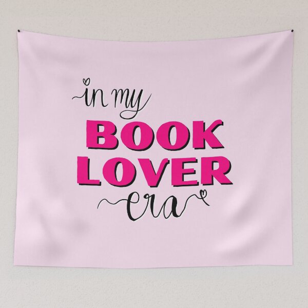 Item preview, in my book lover era pink heart cute designed and sold by mariahmoniquedesign.
