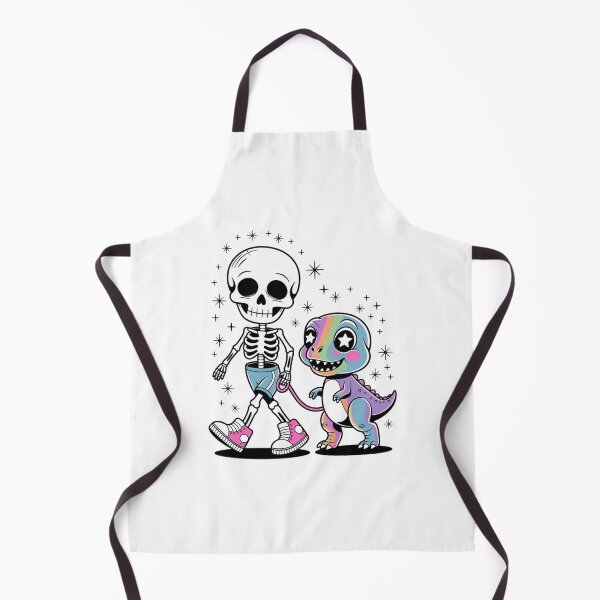 Item preview, Skeleton Walking Dinosaur - Alien Companion - Unique Friendship - Cute & Quirky Design designed and sold by Moad Fahim.