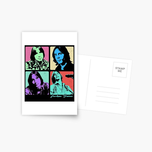 Item preview, Jackson Browne Vintage Pop Art designed and sold by quotes-print.
