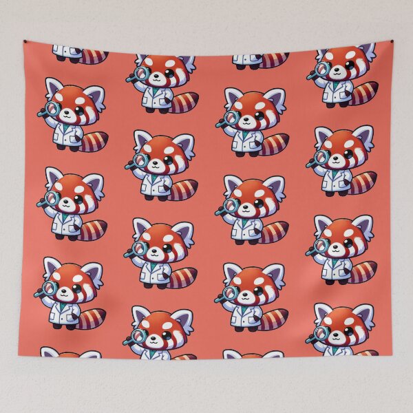 Item preview, Redpanda Scientist designed and sold by ProteinBuddies.