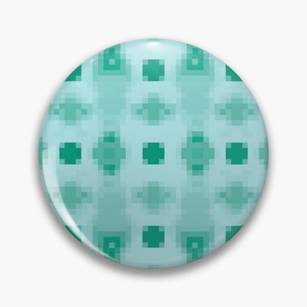 Item preview, Soft Teal Pixelated Abstract Seamless Pattern designed and sold by MySignatureItems.