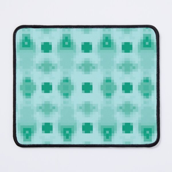 Item preview, Soft Teal Pixelated Abstract Seamless Pattern designed and sold by MySignatureItems.
