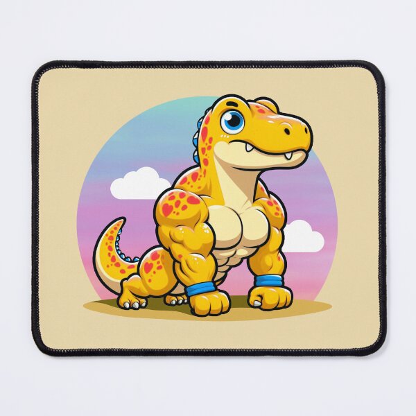 Item preview, Push-Up Dinosaur designed and sold by ProteinBuddies.
