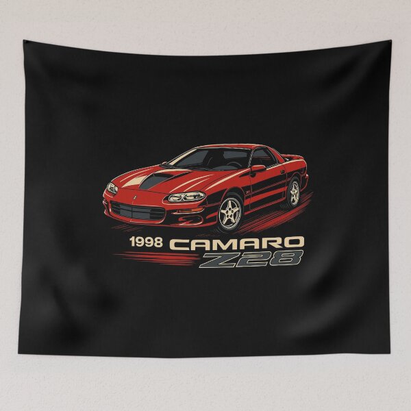 Item preview, 1998 Camaro Z28 Muscle Car Art with Retro Vibes designed and sold by TheArtOfCar.