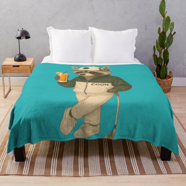 Item preview, Funny Golfing Animals - Coon designed and sold by VISIONARTIST.