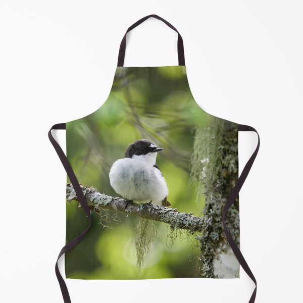 Item preview, Light greens of early summer. European pied flycatcher designed and sold by Jouko Lehto Photography.