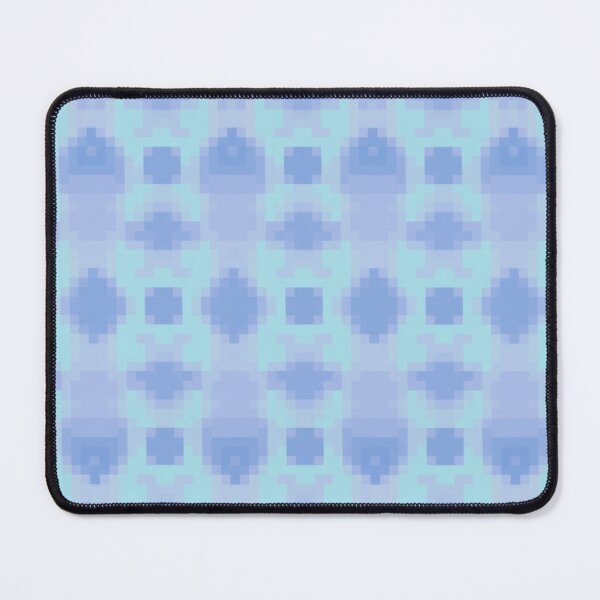 Item preview, Soft Blue and Lavender Pixelated Abstract Seamless Pattern designed and sold by MySignatureItems.