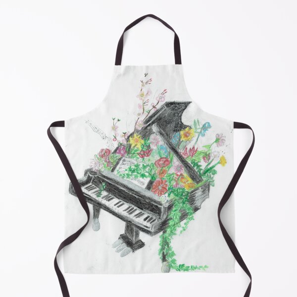 Item preview, Music begins to blossom on the piano designed and sold by kajpselsart.