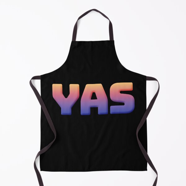 Item preview, YAS in Big Bold Minimal in Sunset designed and sold by Memes N Lore .