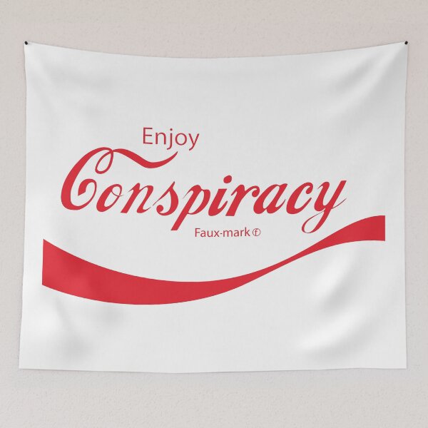 Item preview, Enjoy Conspiracy designed and sold by FAUXandCo.