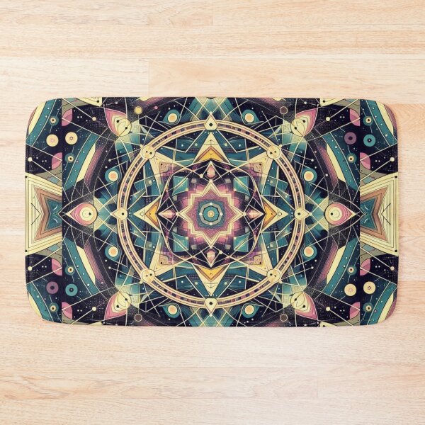 Item preview, colorful geometric,decorative pattern designed and sold by Dogandesighn.