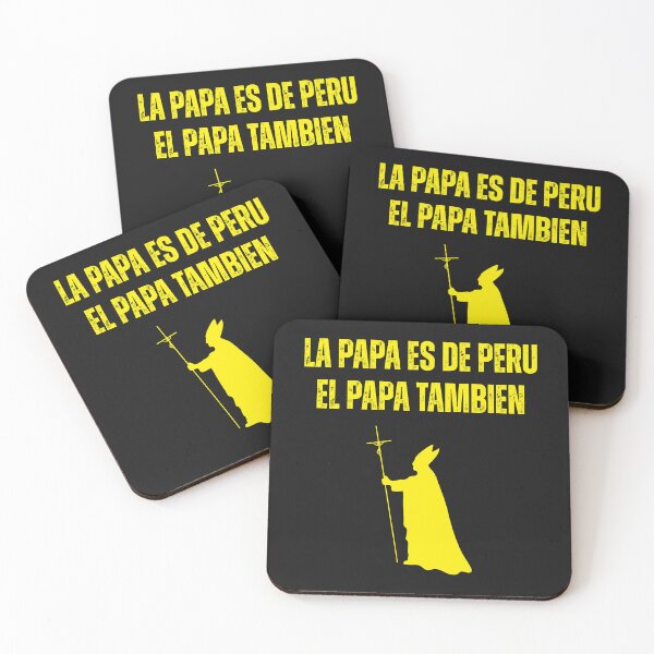Item preview, Peruvian saying The potato is from Peru so the Pope as well spanish 2025 designed and sold by erozzz.