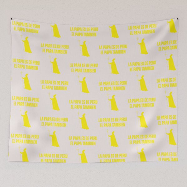 Item preview, Peruvian saying The potato is from Peru so the Pope as well spanish 2025 designed and sold by erozzz.
