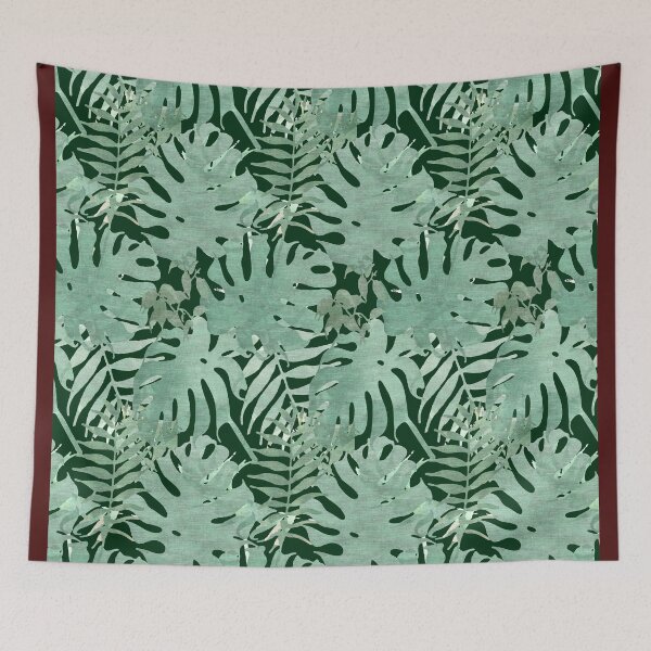 Item preview, Tropical pattern zebra  designed and sold by Alessandro Remo Mazzoni Remotextiles.