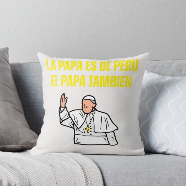 Item preview, Funny saying in  spanish the Pope and potato are from Peru 2025 designed and sold by erozzz.