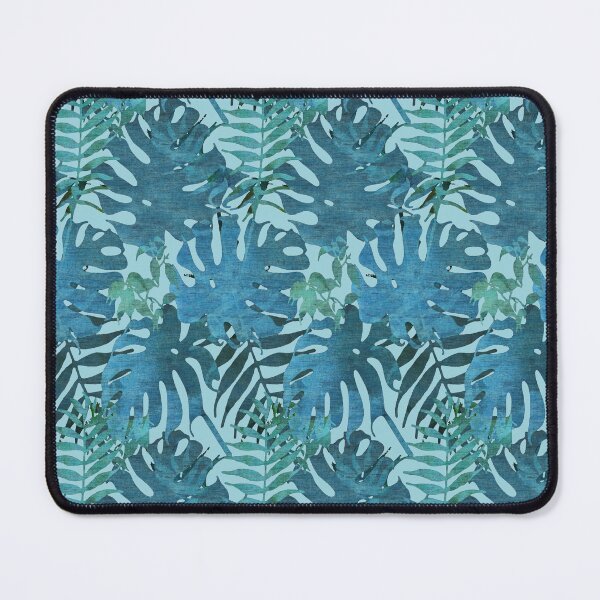 Item preview,  Tropical pattern zebra blue designed and sold by Alessandro Remo Mazzoni Remotextiles.