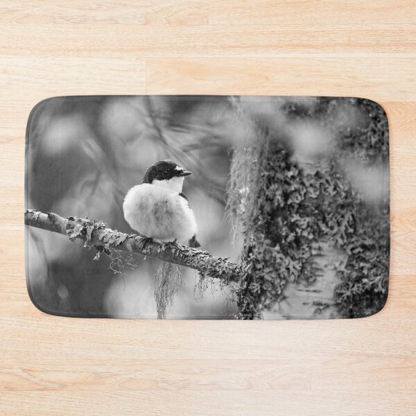 Item preview, Light greens of early summer. European pied flycatcher bw designed and sold by Jouko Lehto Photography.