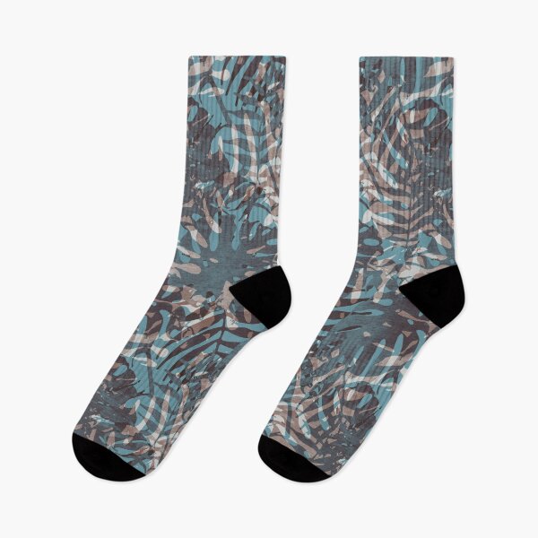 Item preview, Tropical pattern zebra  designed and sold by Alessandro Remo Mazzoni Remotextiles.