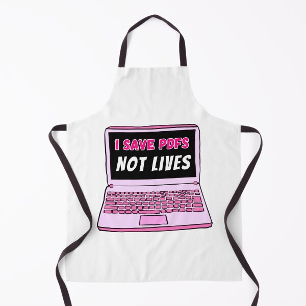 Aperçu de l'œuvre je sauve des fichiers PDF, pas des vies, travail de bureau, humour créée et vendue par mariahmoniquedesign.