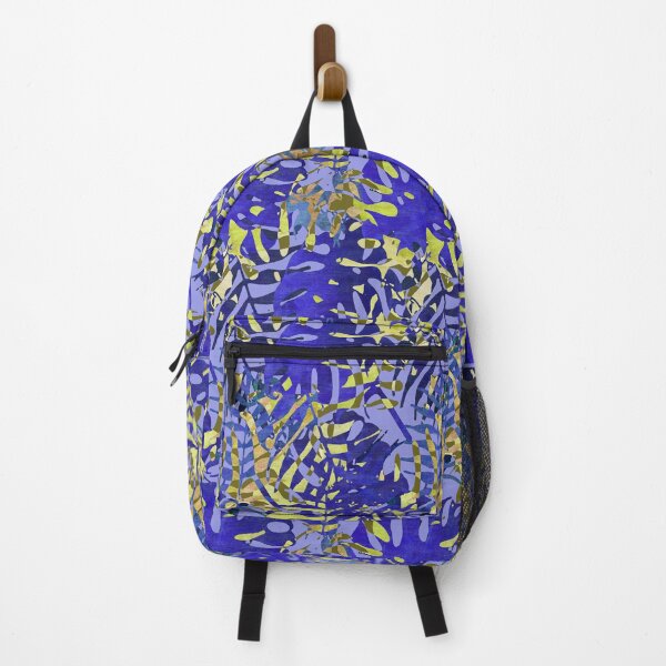 Item preview, Tropical pattern zebra blue designed and sold by Alessandro Remo Mazzoni Remotextiles.