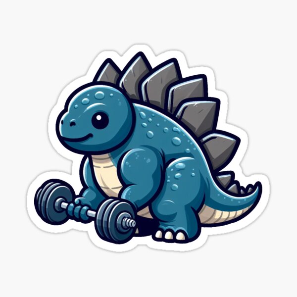 Item preview, Bulking Stegosaurus  designed and sold by ProteinBuddies.