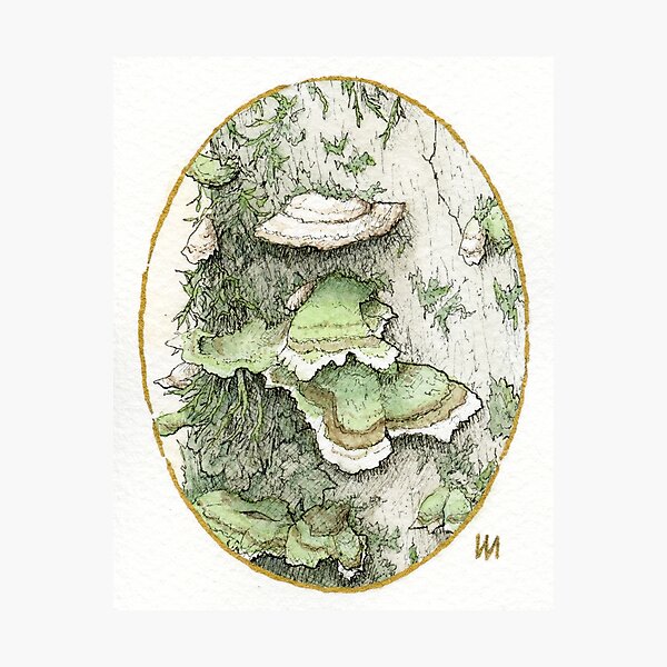 Item preview, Lichen designed and sold by Groovy Gilded Age.