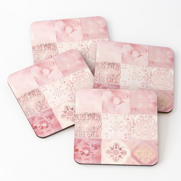 Item preview, Rosy Portuguese Tile Dreams designed and sold by TurtleDream.