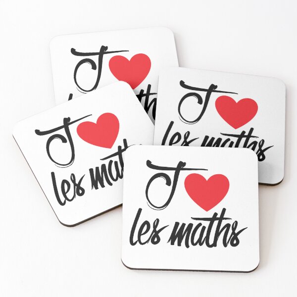 Item preview, I like math designed and sold by Une deuxième chance.
