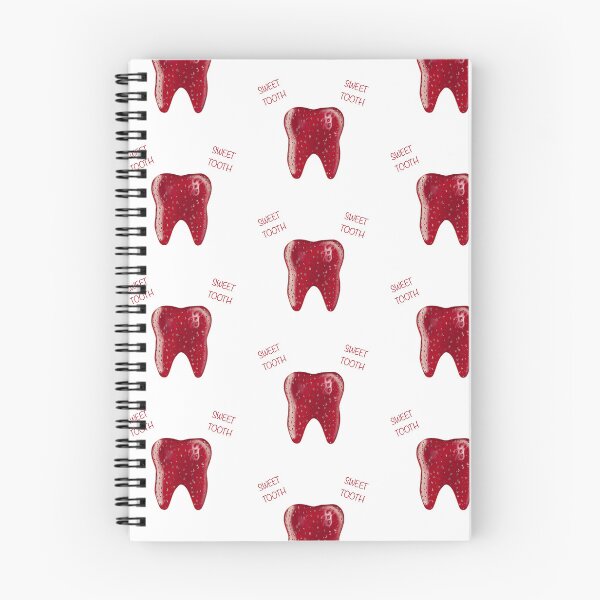 Item preview, Cute Strawberry Tooth Sticker designed and sold by 21wildewutz.