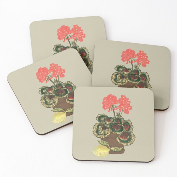 Item preview, Bloomsbury Garden Geranium & Lemon – Vintage Cottagecore Botanical Art designed and sold by Jemma Jamie Skidmore.