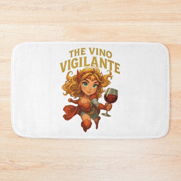 Item preview, The Vino Vigilante designed and sold by KiwiGrizzly.