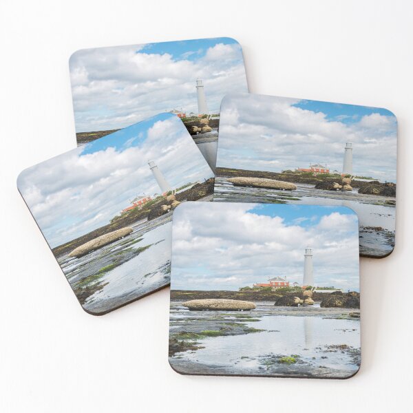 Item preview, St Mary's Lighthouse at Whitley Bay, With tidal pools  designed and sold by David Patterson.