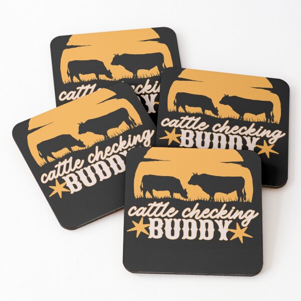 Item preview, Cowboy cattle humor Cattle checking buddy Funny farm design for ranchers, Ranch life funny designed and sold by LuxeGraphix.
