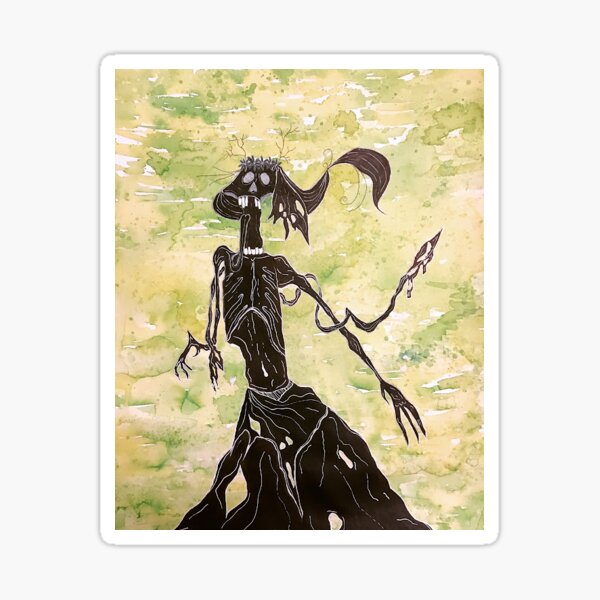 Item preview, the witcher noonwraith designed and sold by gothbarbiekae.