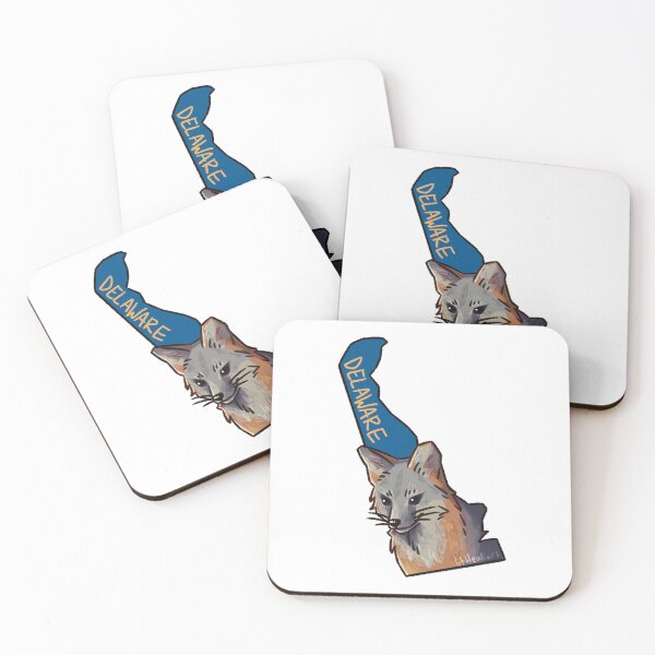 Item preview, Delaware State Mammal - Grey Fox designed and sold by littlealiart.