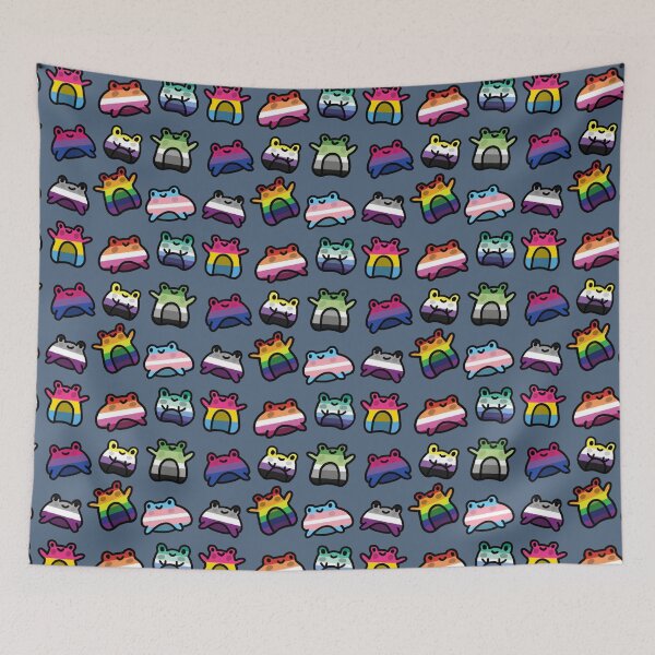 Item preview, LGBTQ frogs designed and sold by HDK3000.