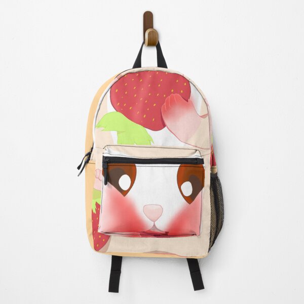 Item preview, Cute hamster eating strawberries | Teddy hamster with strawberries | Funny hamster design with fruity strawberries designed and sold by LufikamiDesign.