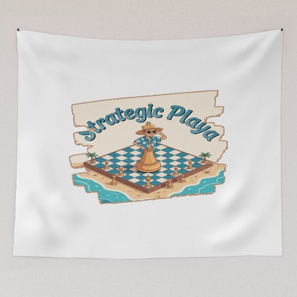 Item preview, ''Strategic Playa'' - tshirt,chess designed and sold by idizayilstore.