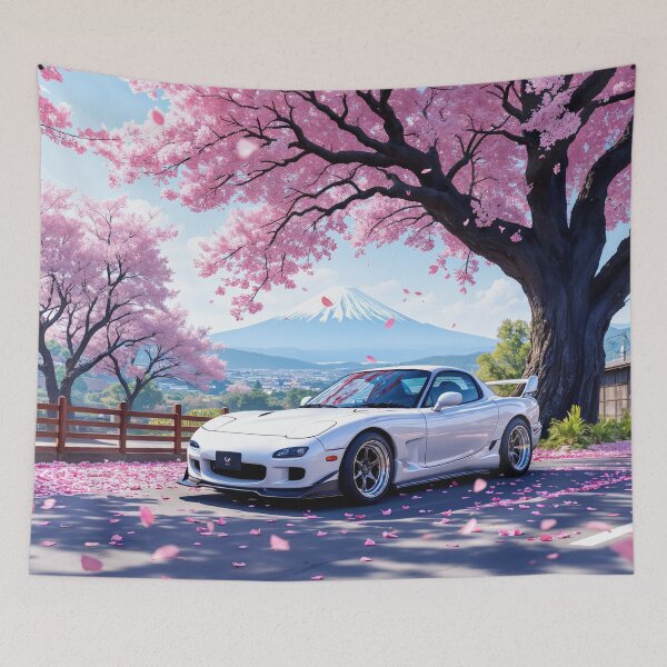 Item preview, RX-7 FD Rotary Dream | Sakura Fuji JDM Art designed and sold by RCStoreUy.