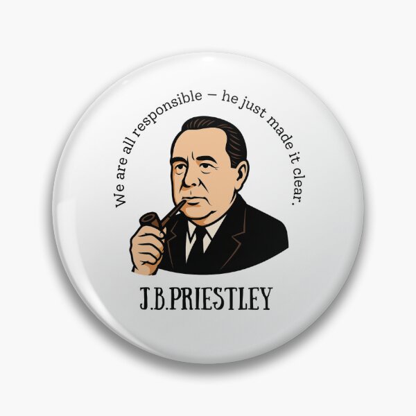 Item preview, J.B. Priestley - We're all Responsible  designed and sold by beckieowen.