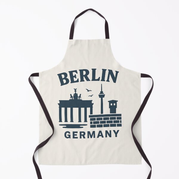 Item preview, Berlin Skyline T-Shirt – Retro city motif with Brandenburg Gate & TV Tower – Minimalist Germany design designed and sold by GabbyKI261.