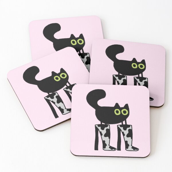 Item preview, Cat with cow boots designed and sold by HDK3000.