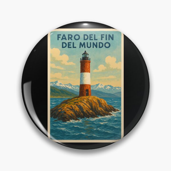 Item preview, Lighthouse at the End of the World, Argentina, Postcard Travel designed and sold by Blck-Acid-Devil.