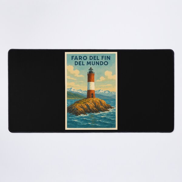 Item preview, Lighthouse at the End of the World, Argentina, Postcard Travel designed and sold by Blck-Acid-Devil.
