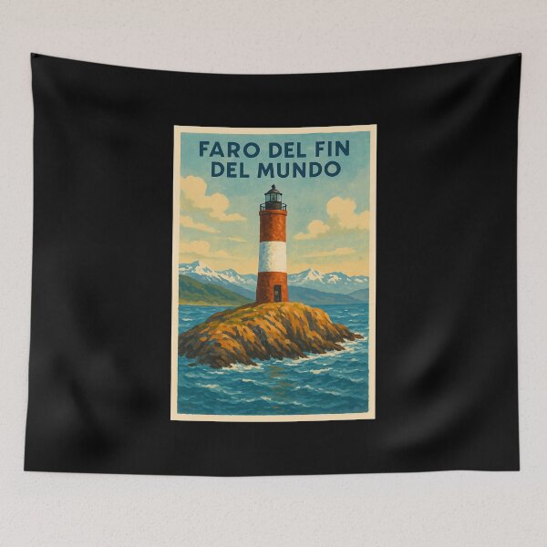 Item preview, Lighthouse at the End of the World, Argentina, Postcard Travel designed and sold by Blck-Acid-Devil.