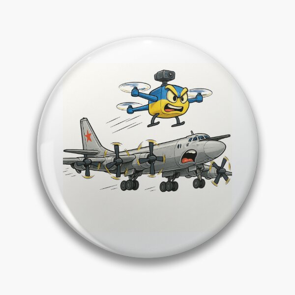 Item preview, FPV Drone Attack on Russian Bomber designed and sold by Bircanix.