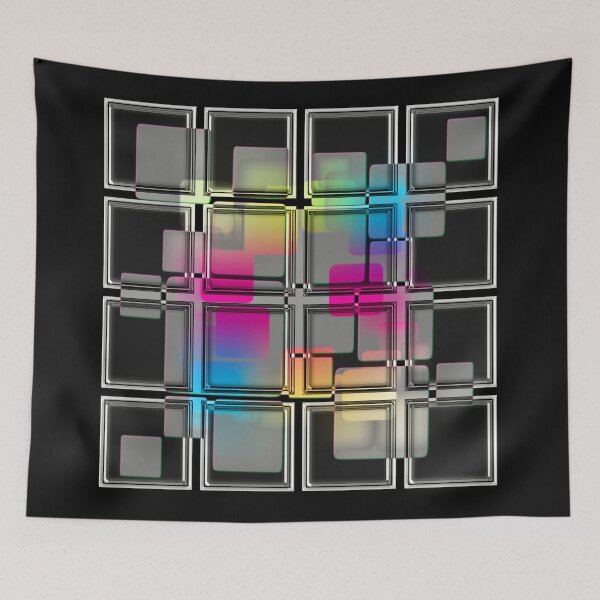 Item preview, Graphic of squares designed and sold by AnnabellaRh.